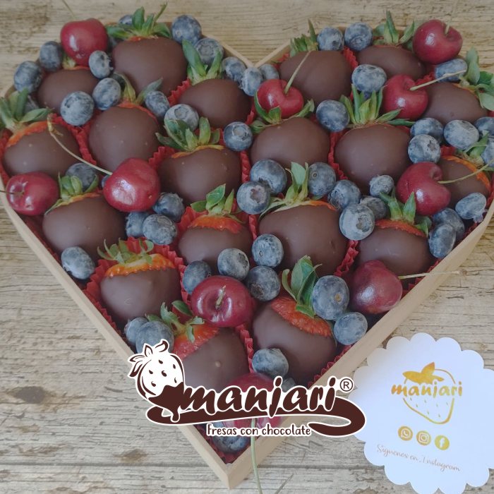 fresas cubiertas de chocolate